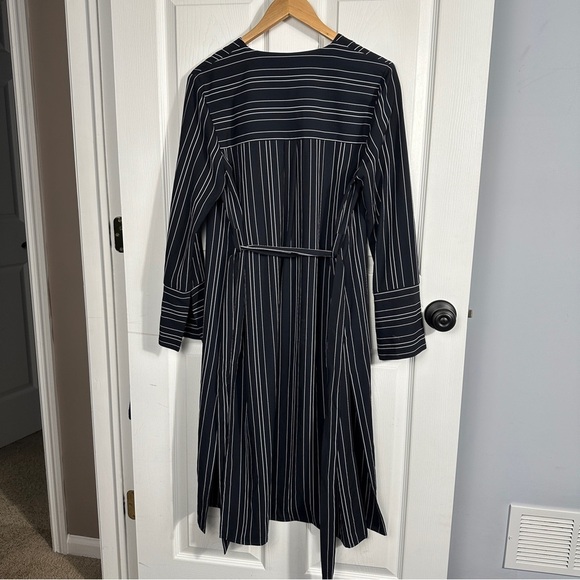 Zara striped duster/longline wrap/cardigan, striped, tie waist. Size M. Stunning - Picture 11 of 11